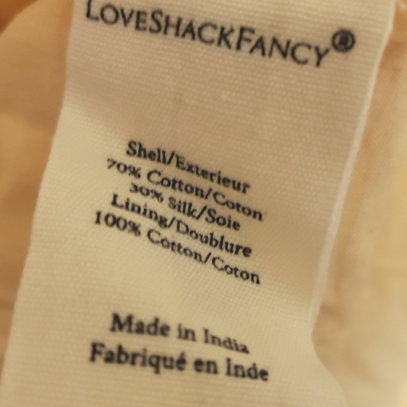 Loveshackfancy Jordie Dress Warm Sand NEW - Picture 7 of 8